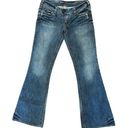 Silver Jeans  Tuesday 22 Low Rise Dark Wash Flared Leg Denim Women’s 32/37 Photo 0