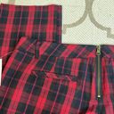 Tommy Hilfiger   Tommy Girl Red Plaid Black  Pants  Zippers Photo 14