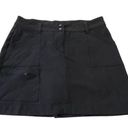 Athleta A- Line  black skort Size large Photo 0