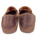 Olukai  Nohea Nubuck Dark Java/Tan Loafer Shoes Photo 5