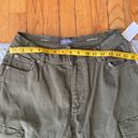 DL1961 New Women’s wide legs military green cargo pants, Size 30x33 Photo 6