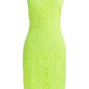 J.Crew NWT  Collection Lace Sheath in Neon Citron Yellow Sleeveless Dress 4 $148 Photo 0