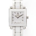 Fendi  White Square Watch Stainless Steel Photo 0