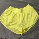 Lululemon Neon  Hotty Hot Shorts 2.5 Size 6 Photo 0