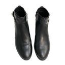 Unisa  Boots Shoes Booties Black Size 6.5 Vegan Leather Interior Zipper Buckle Photo 6