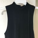 One Clothing Sleeveless Mock Neck Velvet Dress Small Photo 2