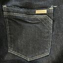 White House | Black Market Women's WHBM  Dark Denim Flare Blanc Jeans Size 0S EUC Photo 4