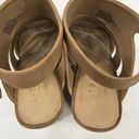 Apt. 9  SZ 10 Medium Wedges Shoes Open-Toe Desert Tan Buckle Closure Womens New Photo 6