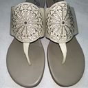 Brighton  Lucera Boho medallion wedge thong sandal, women 9 Photo 2