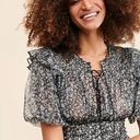 Free People Beatrice Mesh Blouse Photo 1