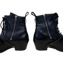 ALLSAINTS  • Black Katy Leather Lace up Boots • Size 40 Photo 5