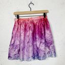 Opening Ceremony  Silk Water Color Ombre Tie Dye Mini Skirt Size 2 Photo 3