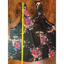 Lily White  Black & Floral Tank Top Photo 9