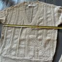 ASTR  The Label Knit Sweater Womens Small Wrap Front Cream Photo 5