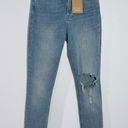 Reformation Harper High Rise Skinny Jeans In Cyprus Destroyed Size 24 Photo 1