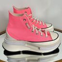 Converse  Run Star Legacy CX High Top Sneakers in Electric Blush/ Egret/ Black Photo 4