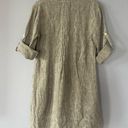 CP Shades  Regina Lagenlook Linen 3/4 Sleeve Tunic Blouse Size XS Photo 7