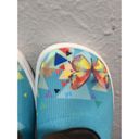 NWOT No box Uin Womens Butterflies Size 5 Slip on Shoes blue Photo 5