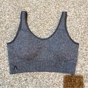 ACTA NWT  Ribbed Seamless Bra Heather Gray Size Medium Photo 3