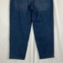 Banana Republic  Medium Wash Factory Distressed Straight Leg  Mom High Rise Jeans Photo 5