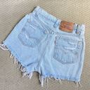 Levi's Vintage Light Wash 512 Levi shorts  Photo 4