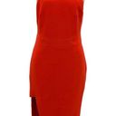 TALULAH  Losing My Mind Midi Dress Tangerine Orange Size Medium / US 6 Photo 0