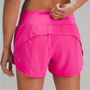 Lululemon Sonic Pink Speed Up Mid-Rise Lined Short 4" Photo 7