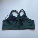 Girlfriend Collective Moss Simone High Support Bra Green 4x Clasp Closure Photo 3