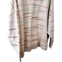 a.n.a Women’s New  ivory watercolor stripe oversized soft knit sweater size 3x Photo 3