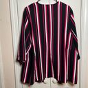 Torrid  Lightweight Blazer Striped Black Pink Size 3 Photo 5