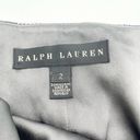 Ralph Lauren  Black Label Pencil Skirt Glen Plaid Black White Wool Silk Women 2 Photo 6