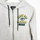 47 Brand Green Bay Packers Hooded Full Zip Sweatshirt Jacket S Photo 3