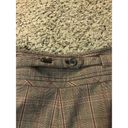 Lane Bryant  Brown Plaid Capri W/ Cuff Sz 28 NEW Photo 6