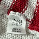 Grayson Threads  Pull Over Cable Knit American Flag Novelty Sweater Graphic S Photo 4