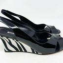 Manolo Blahnik Shala Patent Leather Wedges Photo 1