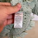 idem Ditto  Smocked Puff Sleeve Blouse Textured Size Large‎ Gauze Mint Photo 5