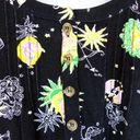 Modcloth  Zodiac Top Women Plus 2X Black Winning Them Over Short Sleeve Pin-Tucks Photo 6