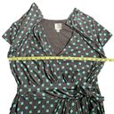 Suzi Chin for Maggy Boutique Gray Printed Dress Size 14 W Photo 3