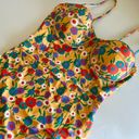 Modcloth  The Pippa Yellow Floral One Piece Full Coverage One Piece Swim Suit Photo 7