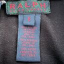 Ralph Lauren Vtg  Size 6 Black Denim Lace Up Mini Skirt Cruise Party Vacation Photo 3