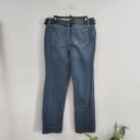 Apt. 9  Maxwell Fit Blue Distressed Mid Rise Straight Jeans 14 Photo 1