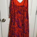 Alexis  by Target handkerchief trapeze tropical sleeveless midi dress size XL Photo 5