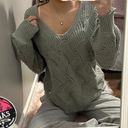 moon&madison Mint green knit sweater Photo 0