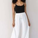 The Post Linen Pants Wide Leg Photo 0