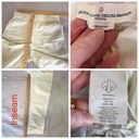 Golden Goose  Linen Cotton Blend Pants Womens Sz XS Pale Yellow Straight Leg Photo 4