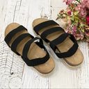 Madden Girl  Black Espadrille Platform Sandals 8 Photo 3