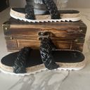 Marc Fisher  Jaimee Espadrilles Slide Sandals in Black Photo 6