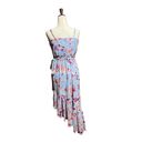 Eliza J Blue Floral Asymmetrical Dress NWT Photo 2