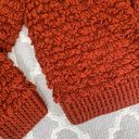 Universal Threads Universal Thread Pumkin burnt orange fluffy knit chunky cardigan sweater  Photo 6