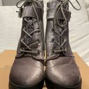 Charlotte Russe Grey Velvet Booties Photo 1